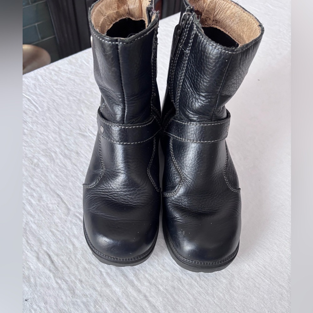 Milwaukee Motorcycle Clothing Company MVB237 Delusion Black Leather Boots 8.5